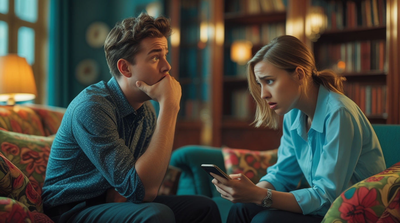 A humorous comic showing a failed mock interview between two friends, highlighting the judgment factor and lack of expertise..AI mock interviews